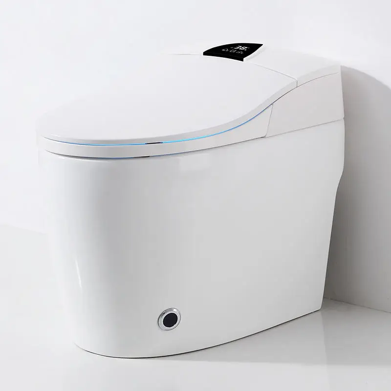 Wholesale Modern Style Floor-standing Smart Toilet Bowl Automatic Operation Ceramic Intelligent Wc Toilet — image 3