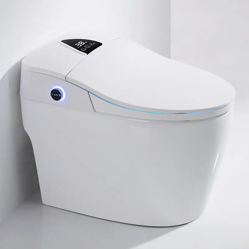 Wholesale Modern Style Floor-standing Smart Toilet Bowl Automatic Operation Ceramic Intelligent Wc Toilet — image 4