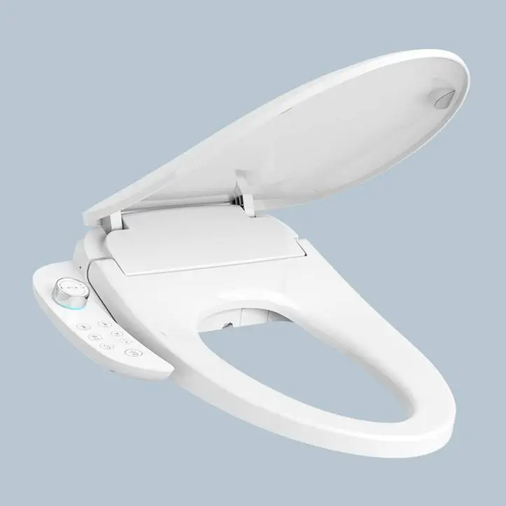Western Hot Sale High Quality Wc Sanitary Ware New Model Instant Warm Electric Inodoro Seat Bathroom Open Front Toilet Seats — image 3