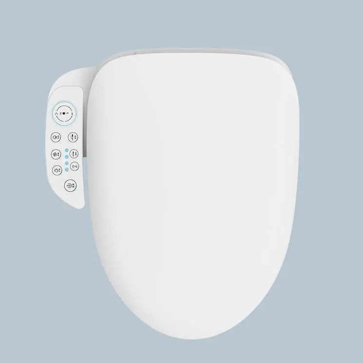 Western Hot Sale High Quality Wc Sanitary Ware New Model Instant Warm Electric Inodoro Seat Bathroom Open Front Toilet Seats — image 4