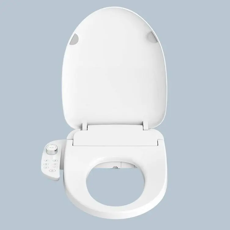 Western Hot Sale High Quality Wc Sanitary Ware New Model Instant Warm Electric Inodoro Seat Bathroom Open Front Toilet Seats — image 6