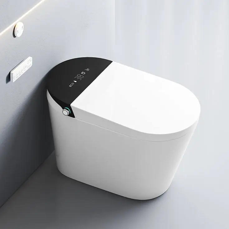 Remote Control High Quality Wc Sanitary Ware Automatic Operation Commode Bathroom Intelligent Inodoro Smart Ceramic Toil — view 1