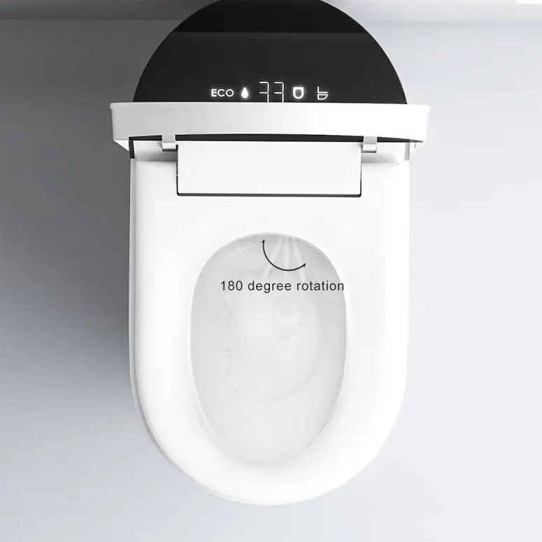 Remote Control High Quality Wc Sanitary Ware Automatic Operation Commode Bathroom Intelligent Inodoro Smart Ceramic Toilet — image 6