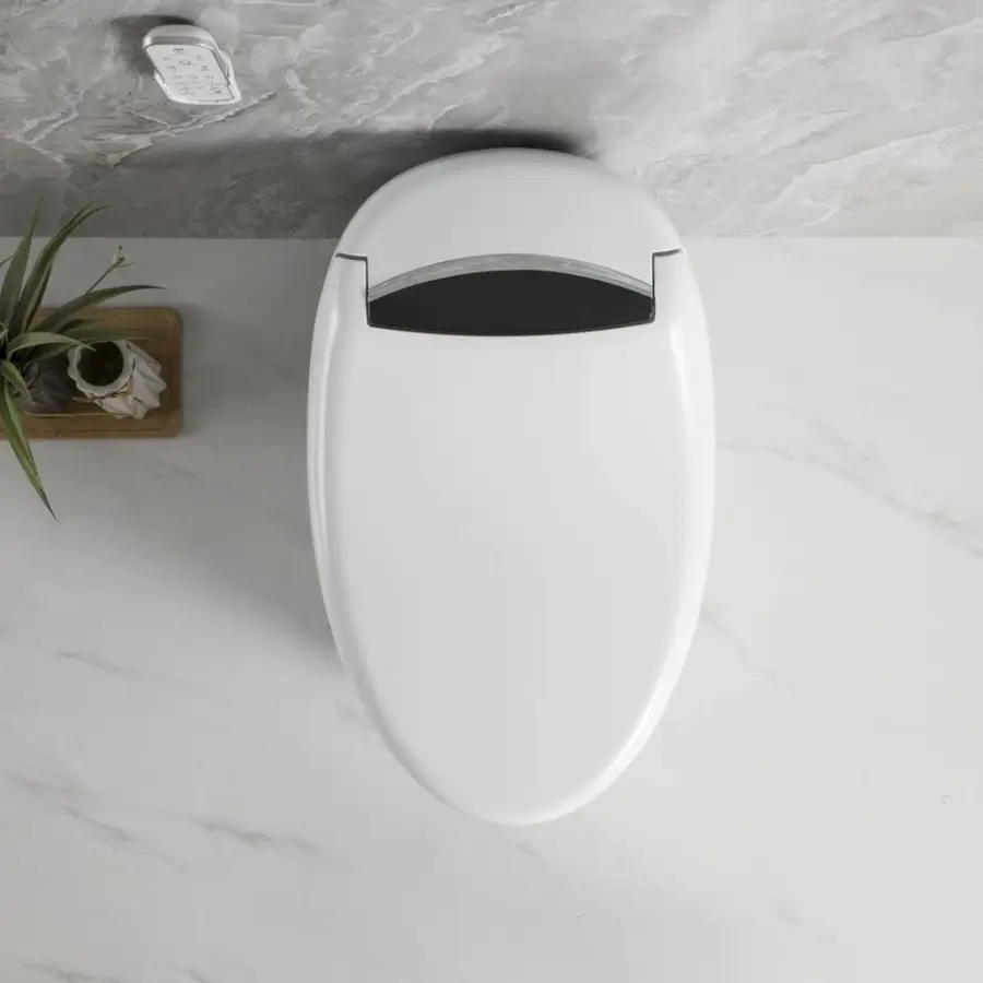Modern Luxury Fashion Style Comfortable Seat Washroom Intelligent Inodoro Automatic Self-clean CUPC Smart Ceramic Toilet Bowl — image 6