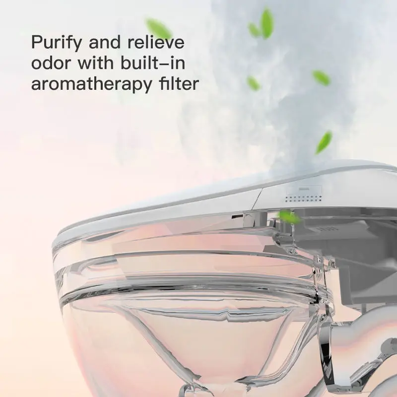 New Creation Hot Sale Floor Mounted Automatic Porcelain Toilet Bowl Bathroom Ceramic Intelligent One Piece Smart Toilet — view 5