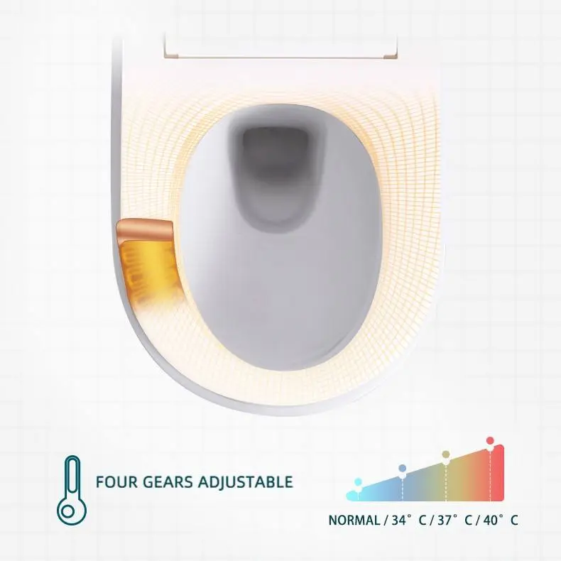 Automatic Sanitary Ware Concealed Cistern Porcelain Wall Mounted Inodoro Toilet Bowl Bathroom Ceramic Wall Hung Hanging — view 4