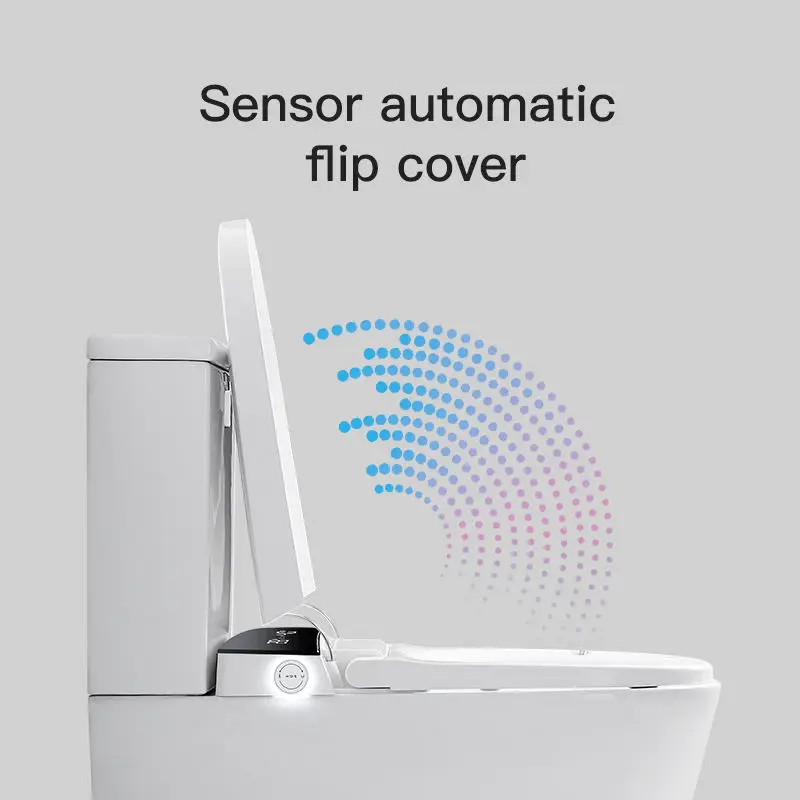 High-end Intelligent Sanitary Ware Floor Mounted Water Closet Automatic Bidet Toilet Smart Two Piece Toilet Commode for Home — image 2