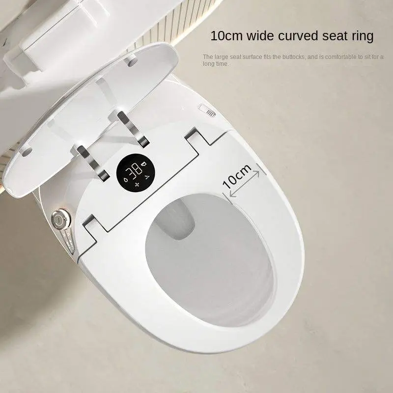 High-end Egg Shape Hanging Automatic Sanitary Ware WC Water Closet Bathroom Intelligent Electric Ceramic Wall Hung Smart Toilet — image 5