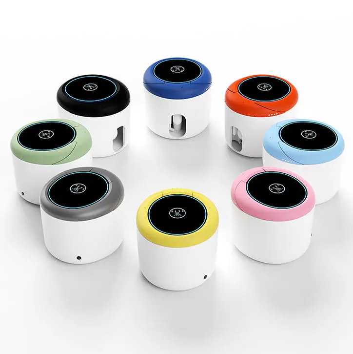 Multicolor Column Shape Intelligent Floor Mounted Sanitary Ware Toilet Bowl Bathroom Ceramic Automatic Smart Toilet Commode — image 2