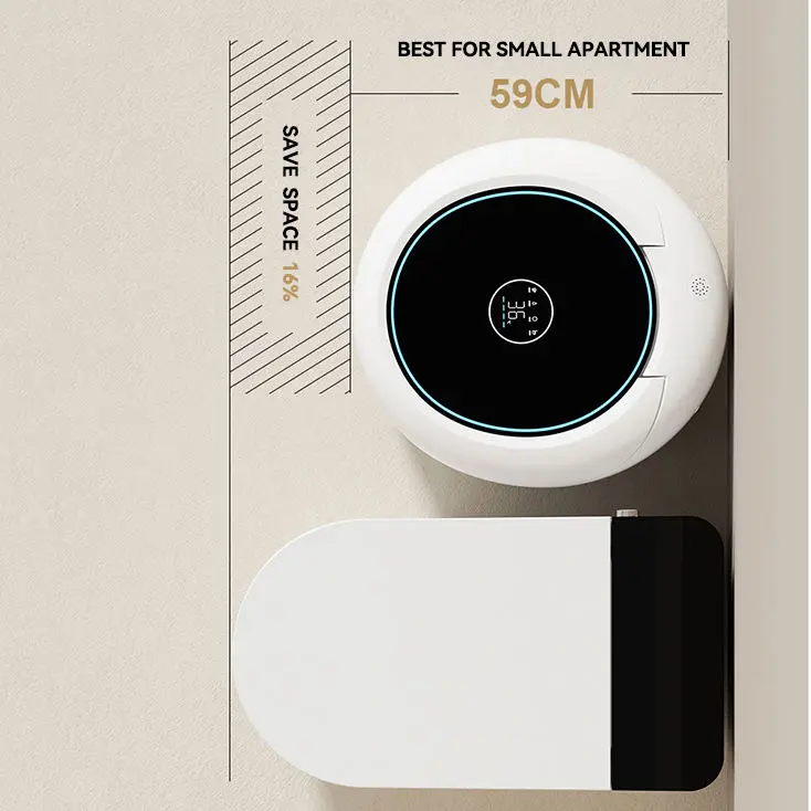 Multicolor Column Shape Intelligent Floor Mounted Sanitary Ware Toilet Bowl Bathroom Ceramic Automatic Smart Toilet Commode — image 3