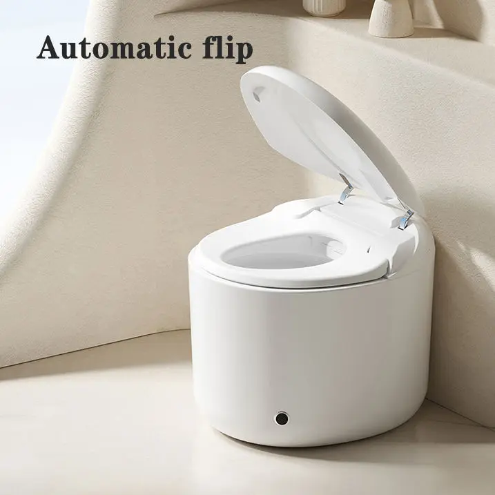 Multicolor Column Shape Intelligent Floor Mounted Sanitary Ware Toilet Bowl Bathroom Ceramic Automatic Smart Toilet Commode — image 6