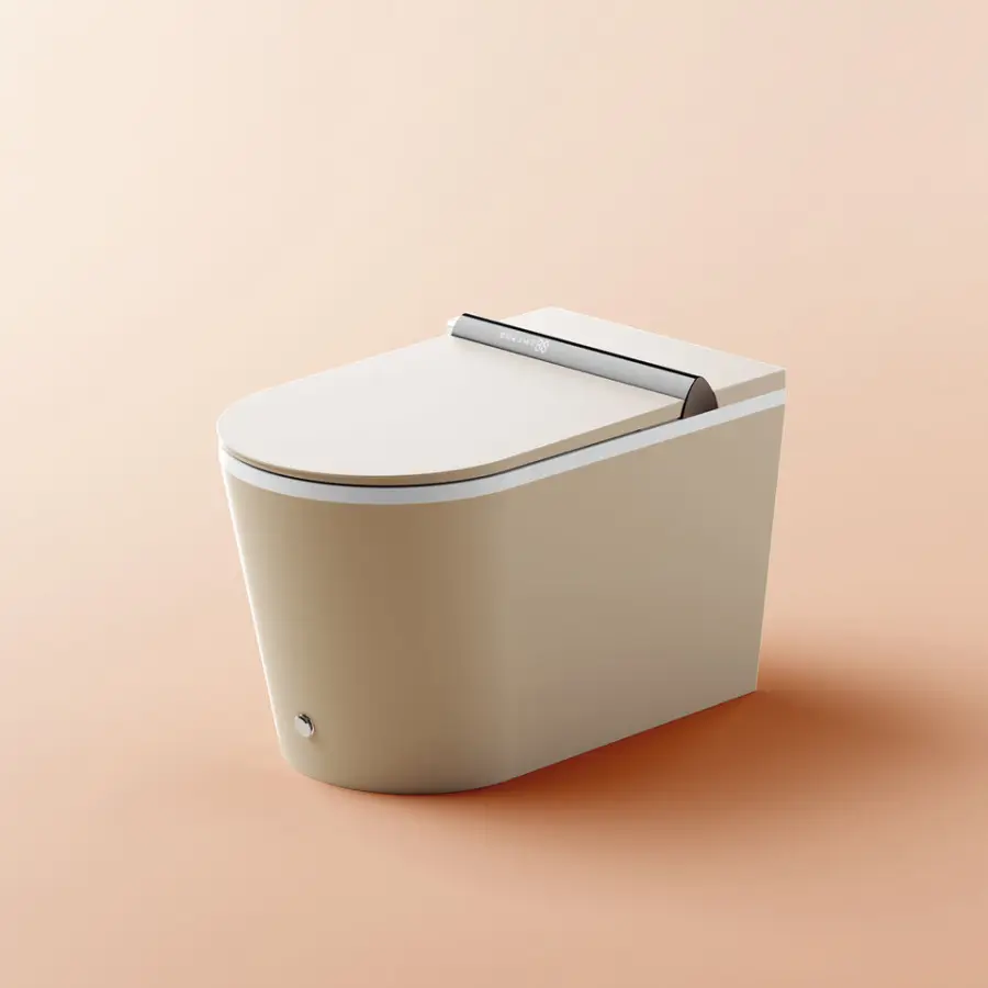 Auto Sensor Flush Open Electric Floor Mounted Intelligent Water Closet Bathroom Sanitary Ware WC Smart Toilet Bowl — image 2