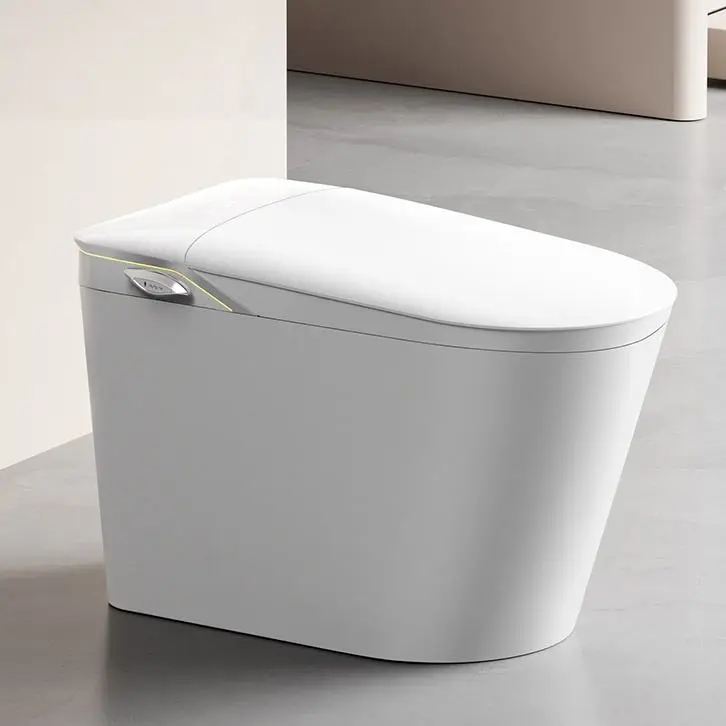 UV Spray Styrilization Intelligent Ceramic Sanitary Ware Automatic Water Closet Bathroom One Piece Smart Toilet Bowl — view 1