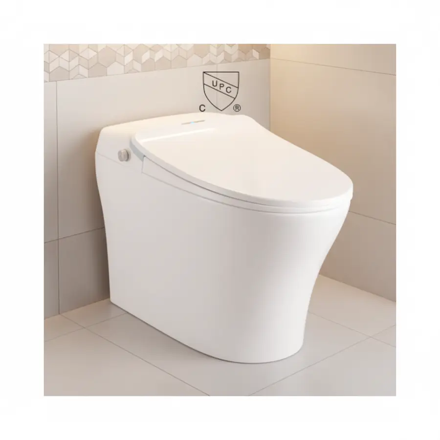 Good Quality Cheap Automatic Top Sale Wc Sanitary Ware Toilet Bowl Bathroom Ceramic Intelligent One Piece Smart Toilet B — view 1