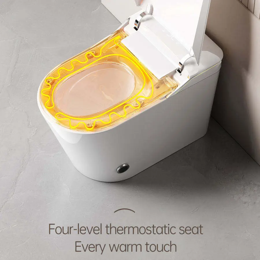 UV Spray Styrilization Intelligent Ceramic Sanitary Ware Automatic Water Closet Bathroom One Piece Smart Toilet Bowl — image 5