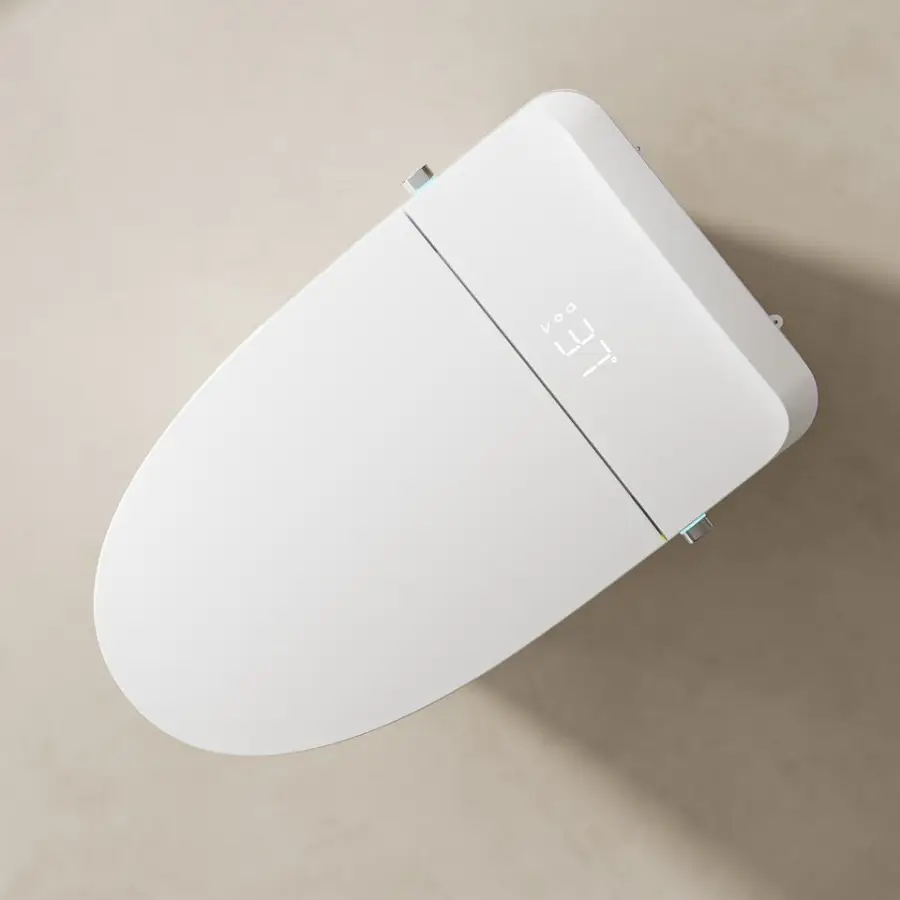 IPX4 LED Screen Display CUPC ETL ADA Good Quality Intelligent Floor Mounted Sanitary Ware Ceramic One Piece Smart Toilet Bowl — image 3