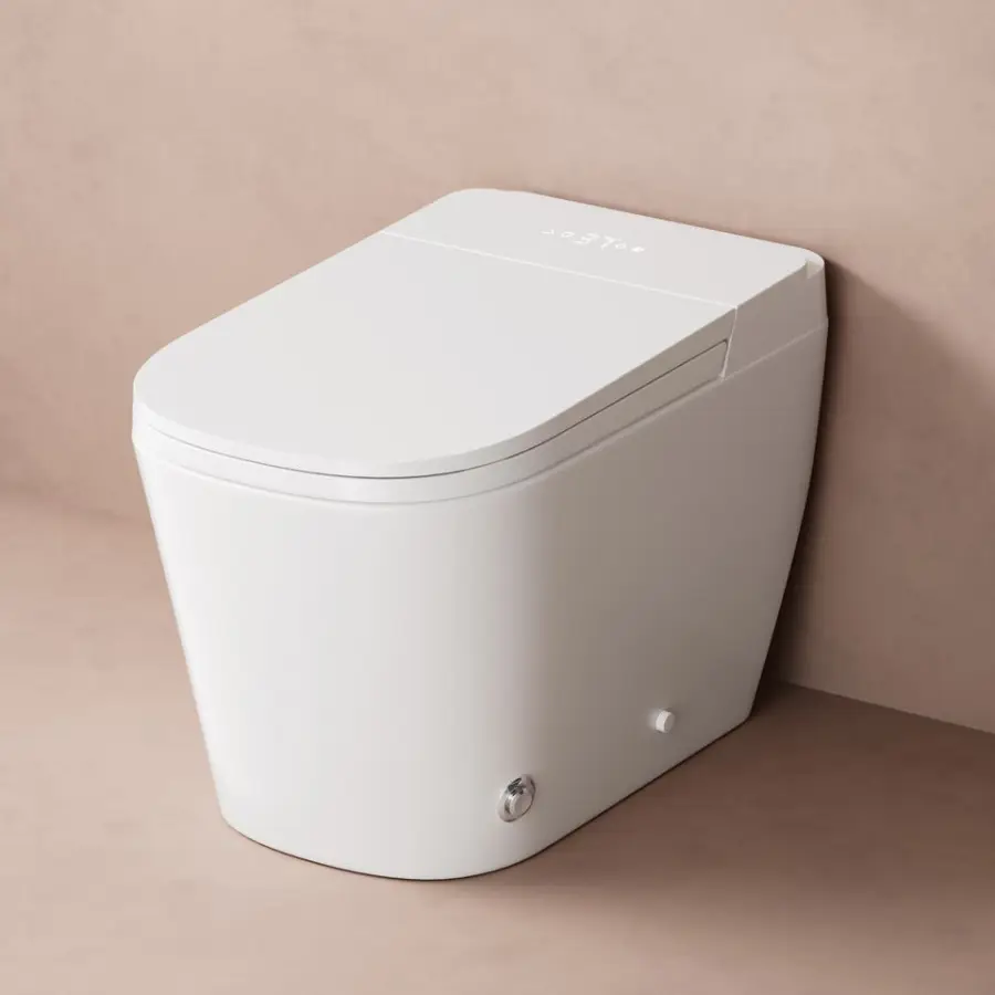 CUPC ETL ADA Good Quality Auto Sensor Foot Sanitary Ware Indoro Bathroom Intelligent Electric Smart Toilet Bowl — image 3