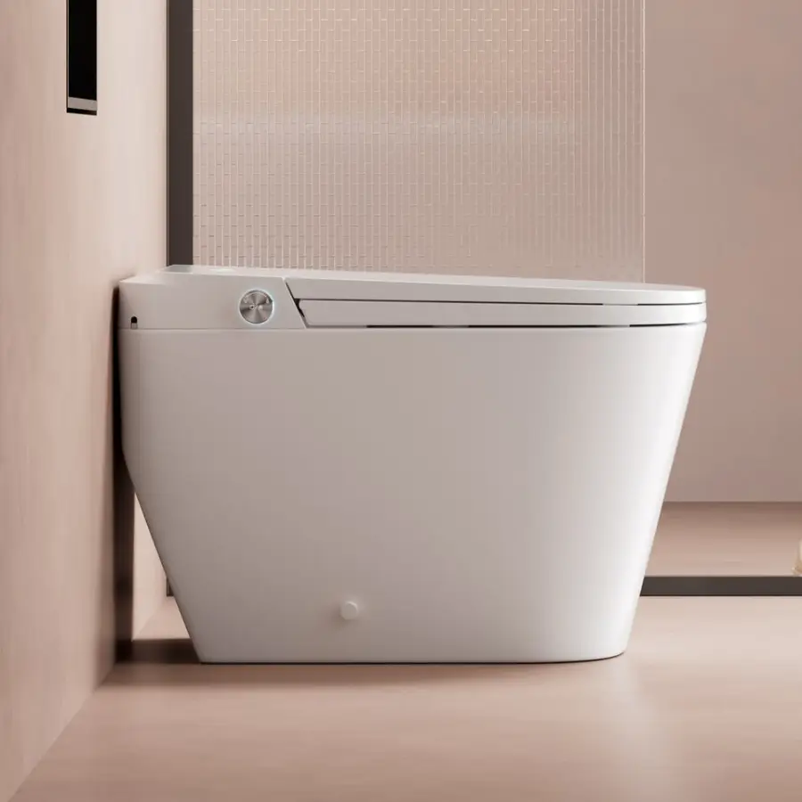 CUPC ETL ADA Good Quality Auto Sensor Foot Sanitary Ware Indoro Bathroom Intelligent Electric Smart Toilet Bowl — image 6