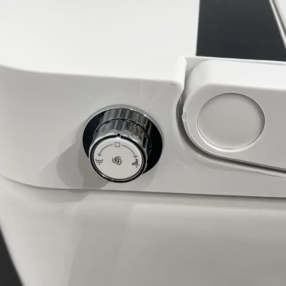 New Arrival Sanitary Ware Battery-free Smart Toilet Commode Ceramic One Piece Toilet White Color Wc Smart Toilet With Bidet — image 4