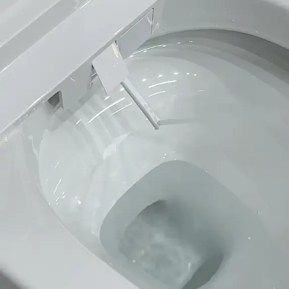 New Arrival Sanitary Ware Battery-free Smart Toilet Commode Ceramic One Piece Toilet White Color Wc Smart Toilet With Bidet — image 6