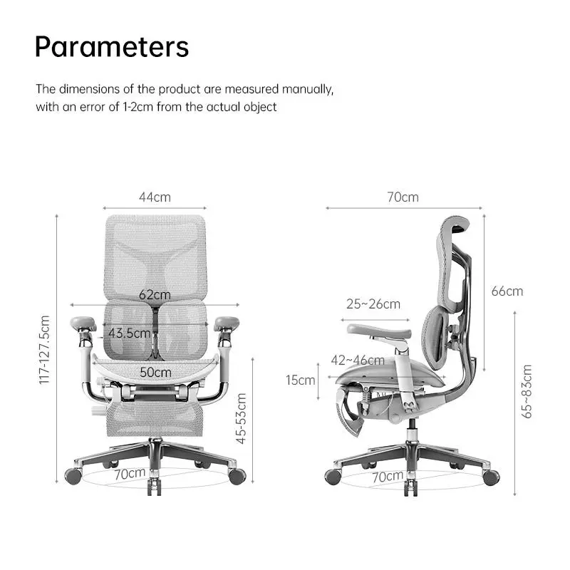 SIHOO S300 Silla Oficina Mesh Office Chair Adjustable 6D Armrest Floating Wing Office Swivel Chair Chaise Bureau Boss Ch — view 6