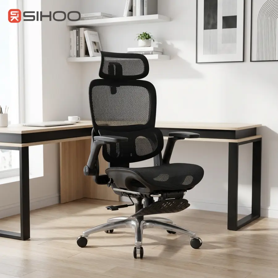 SIHOO Office Chair Sillas B300 Cadeira Para Escritorio 4D Micro Precision Lumbar Support Silla De Oficina Ergonomica — view 1
