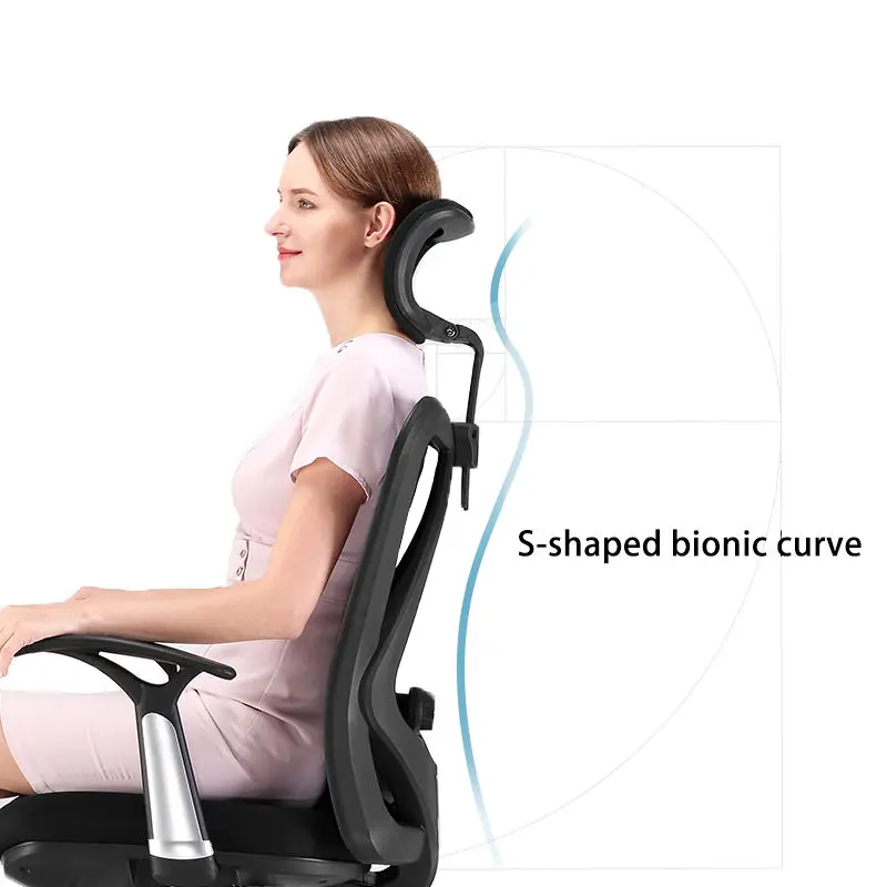 SIHOO Hot Selling M16 Ergonomic Office Chair with High Quality Mesh Back — image 4