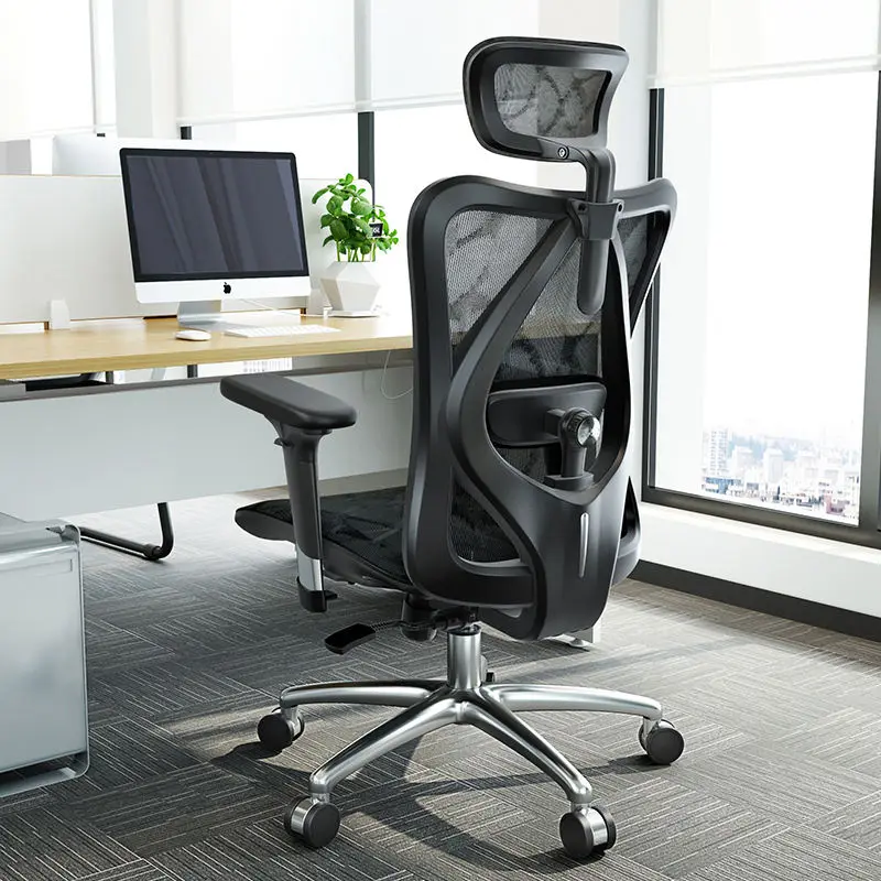 Chairs Wholesale SIHOO M57 Mesh Task Chair Massage Back Rest Swivel Ergonomic Office Office Seat Back Support — image 7