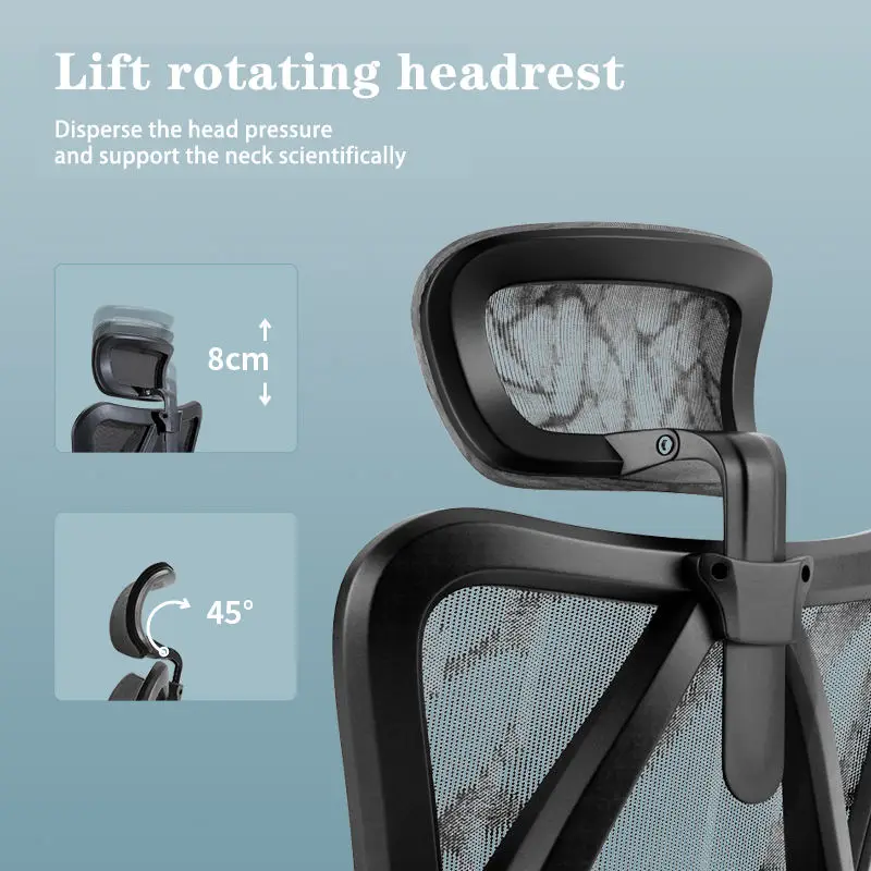SIHOO Office Chair Supplier M57B Computer Chair Mesh Office Chair Swivel High Quality Comfortable Ergonomic — image 3