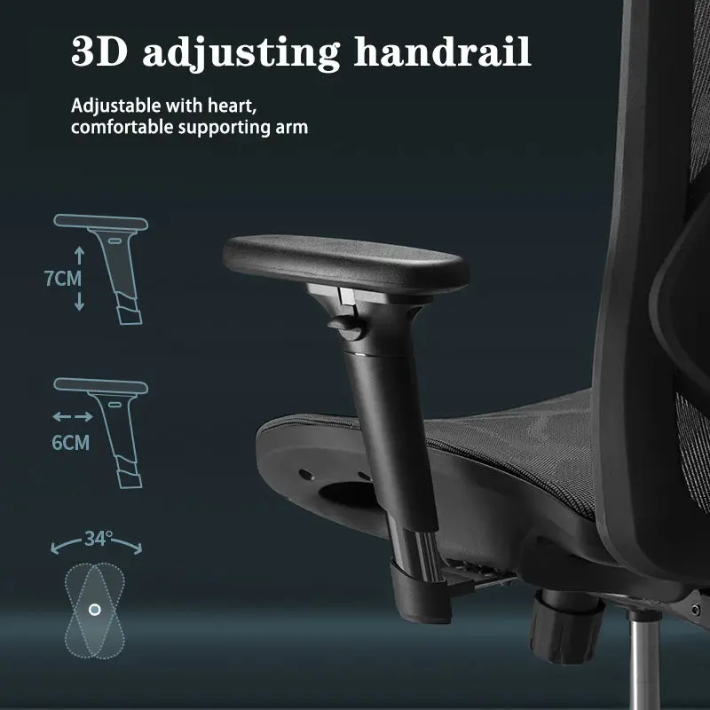 SIHOO Office Chair Supplier M57B Computer Chair Mesh Office Chair Swivel High Quality Comfortable Ergonomic — image 4