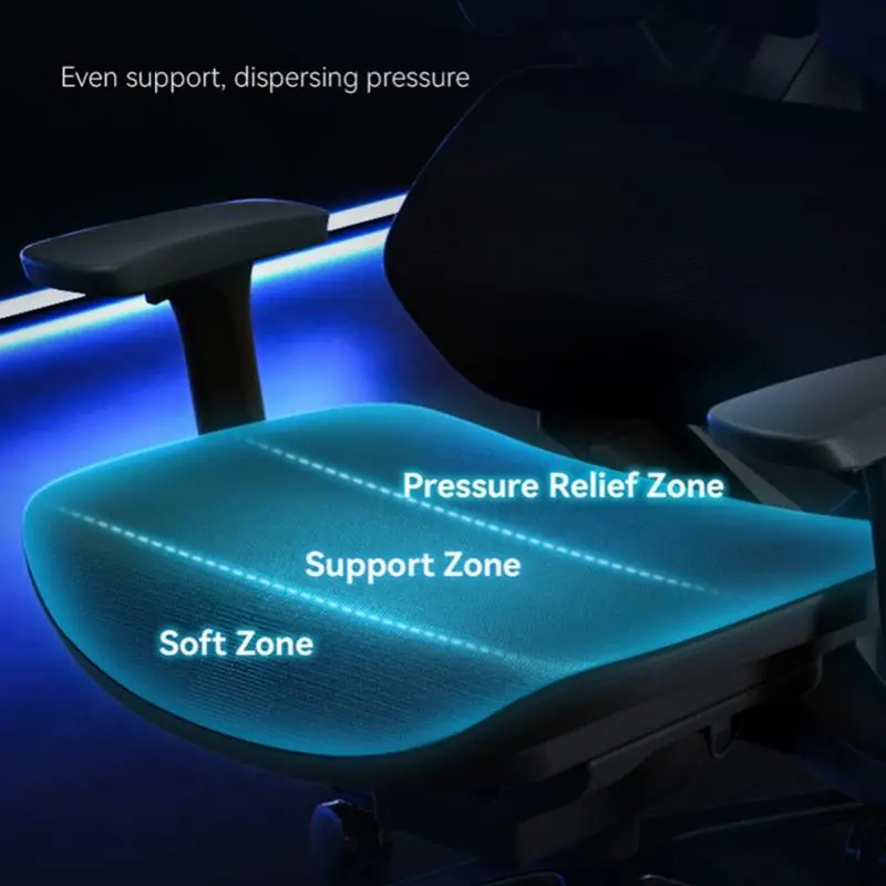 X5 Plus Gaming Chair Height Adjustable PC Computer Chair with 3D Linkage Armrest Embracing Lumbar Support Gamer Chair — image 6