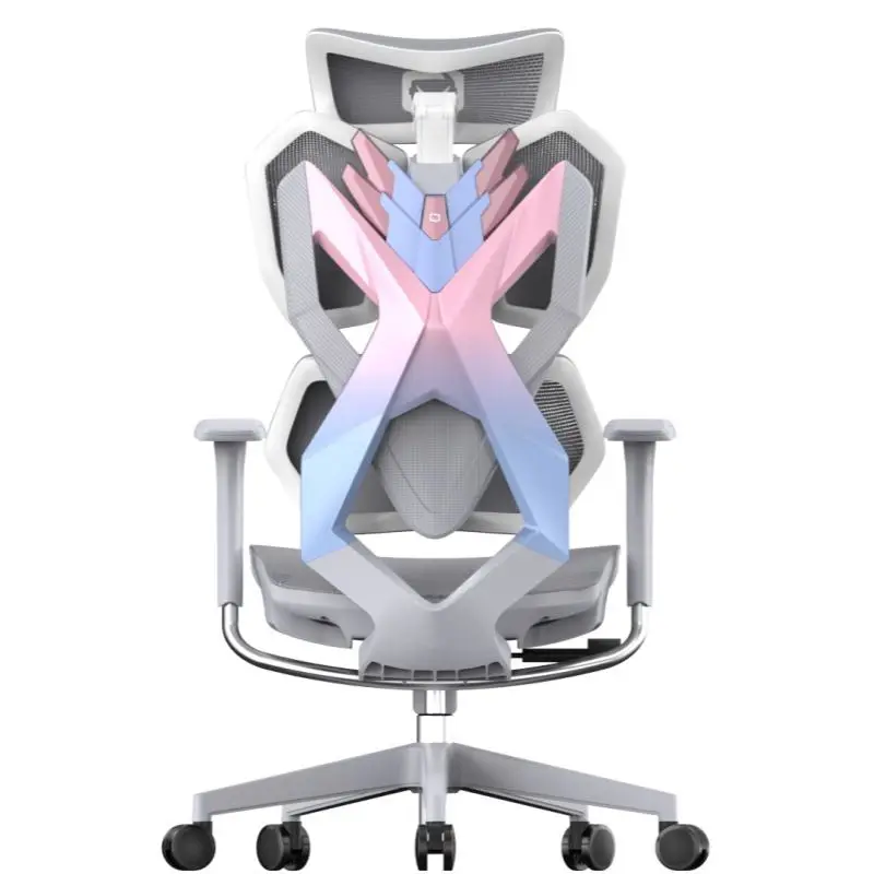 Women's Choice X5C Mesh Gamer Esports Chair Height Adjustable Revolving PC Computer Chair with 3D Linkage Armrest for Co — view 1