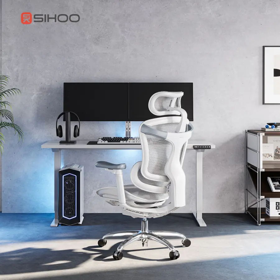 SIHOO C100 Mesh Conference Meeting Room Gaming Computer Chair boss Executive Home Office Ergonomic Chair — view 1