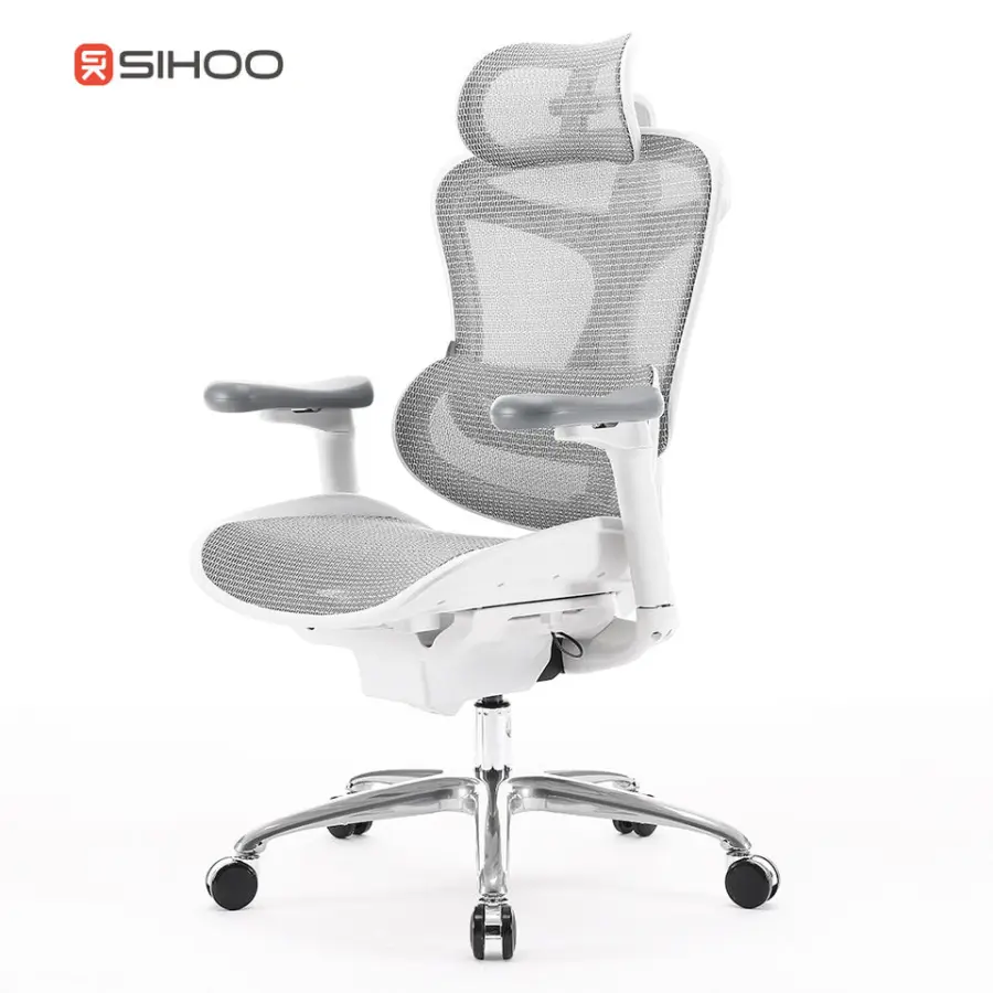 SIHOO C100 Mesh Conference Meeting Room Gaming Computer Chair boss Executive Home Office Ergonomic Chair — image 3