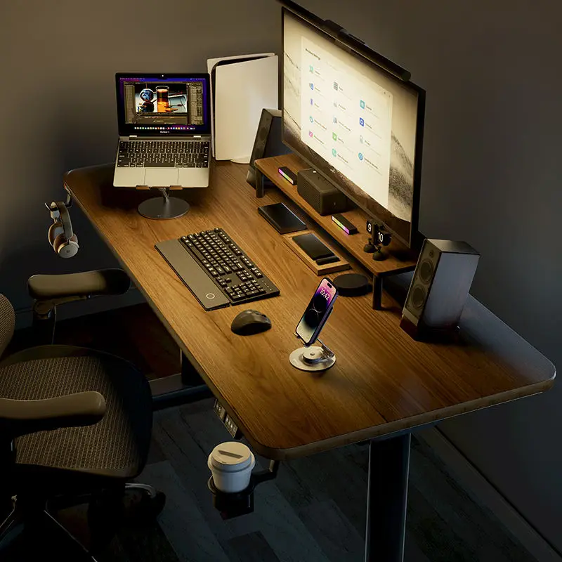 Hot Selling SIHOO D05 Office Furniture Smart Office Table Home Office Electric Stand up Desk — image 6