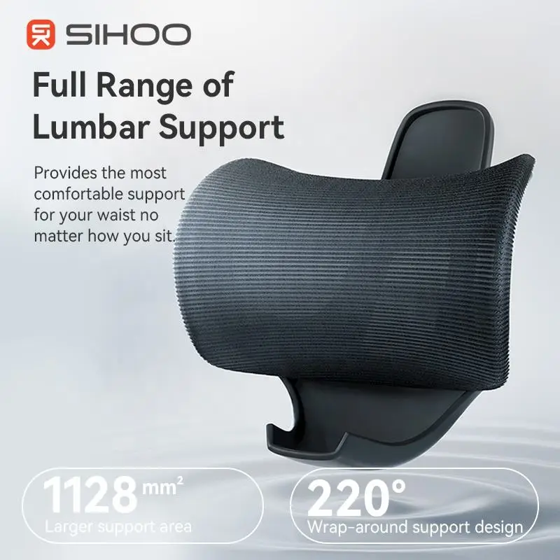 SIHOO M105 Eexecutive Office Chair Swivel Chair Adjustable Armrest Provides Extensive Neck Support Mesh Home Office Chair — image 4
