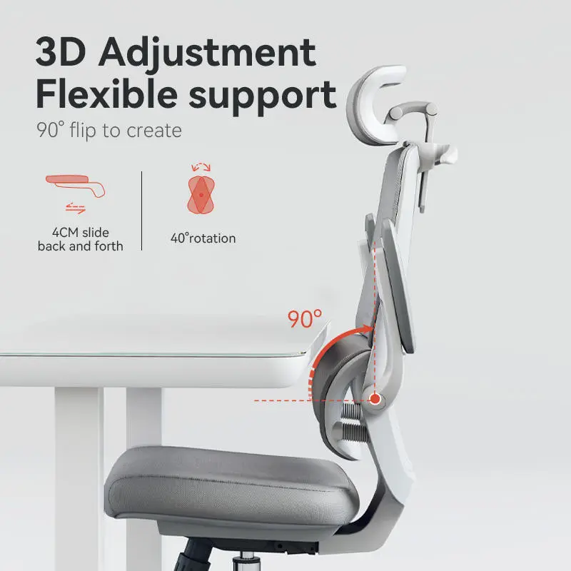 Office Chairs Wholesale SIHOO M59DSB 3D Adjustable Armrests Sillas De Oficina Ergonomic Workshop Chair — image 4