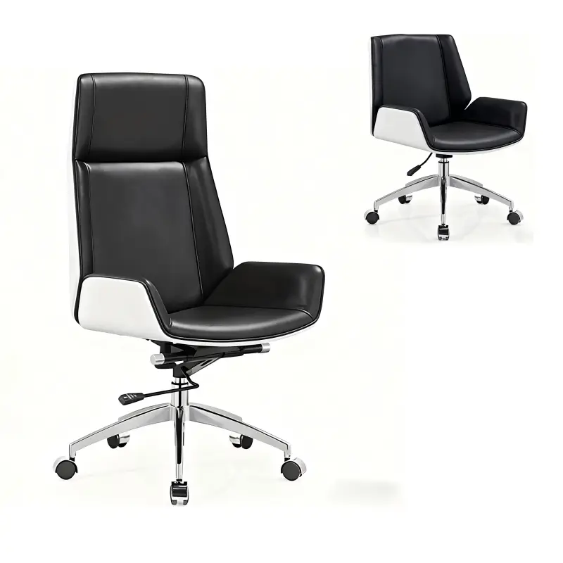 A80 High Back Ergonomic Swivel Reclining Leather Height Adjustable Modern Chair for Office Use Office Furniture Office C — view 1