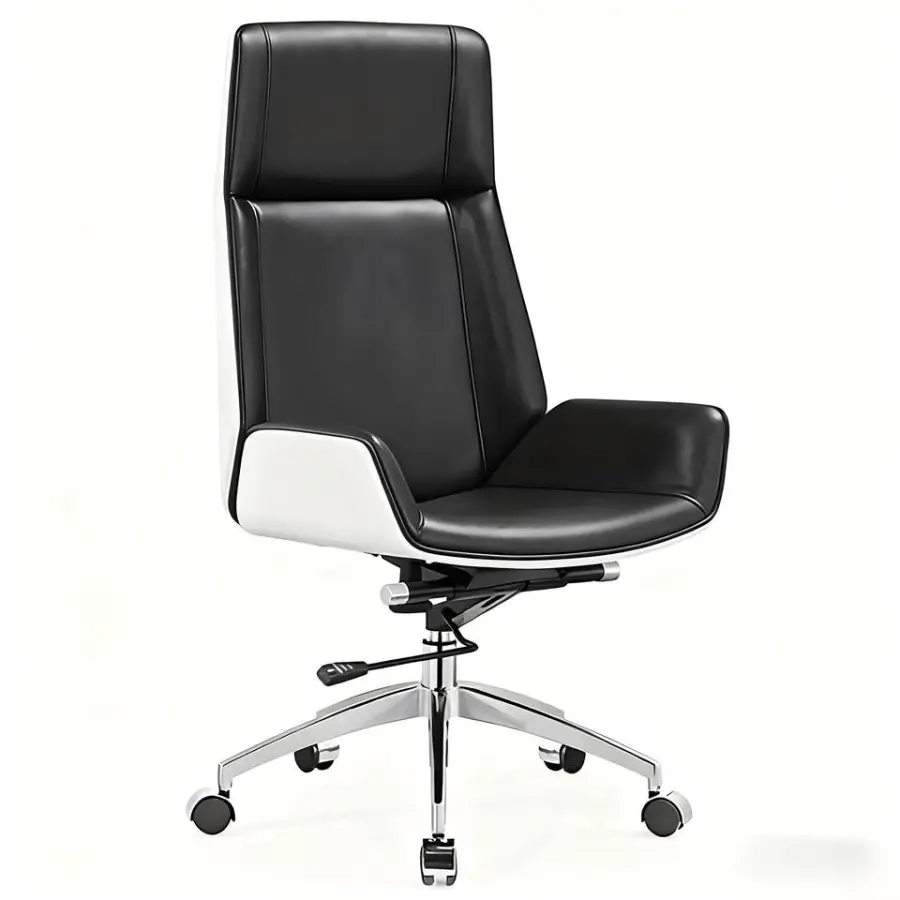 A80 High Back Ergonomic Swivel Reclining Leather Height Adjustable Modern Chair for Office Use Office Furniture Office Chair — image 2