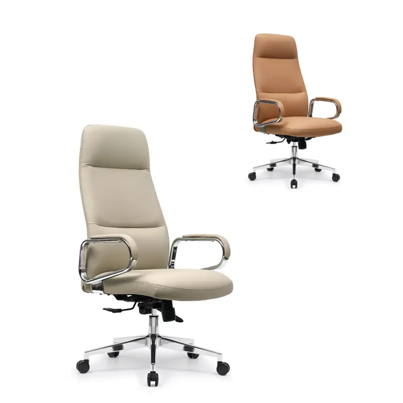 Premium Luxury Elegant Executive Comfortable Lifting Reclining Adjustable Function Plush Seat Synthetic Leather Office C — view 1