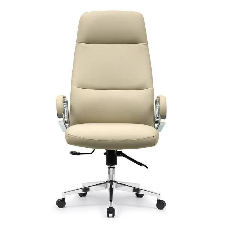 Premium Luxury Elegant Executive Comfortable Lifting Reclining Adjustable Function Plush Seat Synthetic Leather Office Chair — image 3