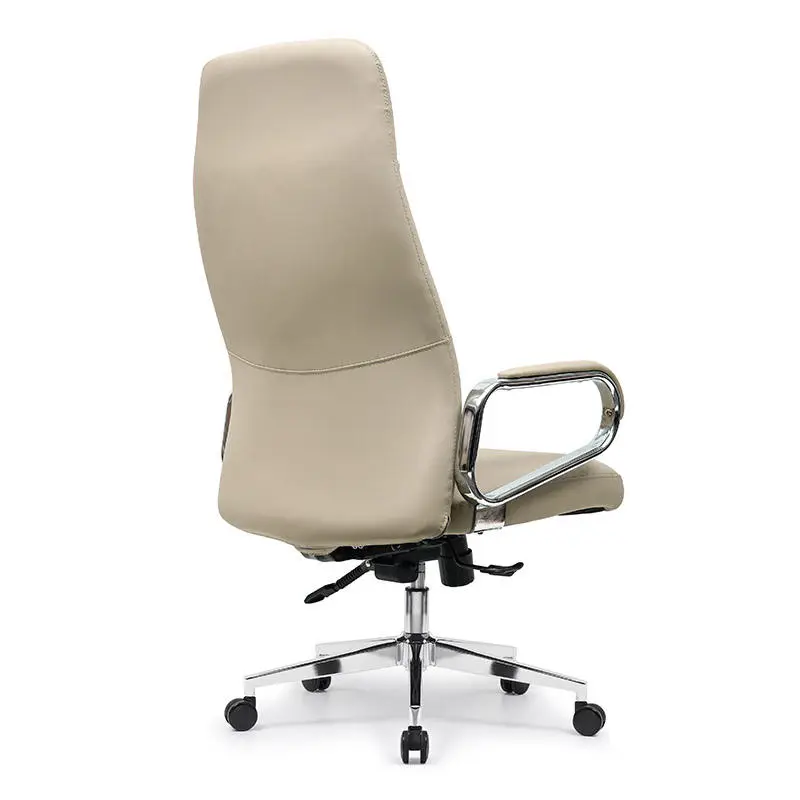 Premium Luxury Elegant Executive Comfortable Lifting Reclining Adjustable Function Plush Seat Synthetic Leather Office Chair — image 6