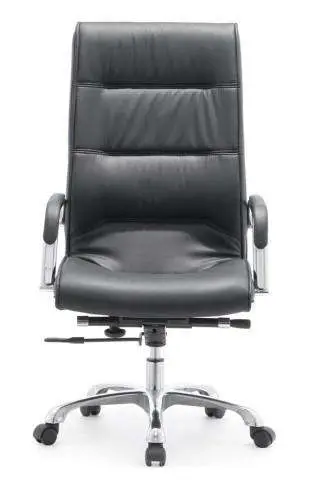 Modern Design Ergonomic Executive Office Chair Leather Adjustable Height Mesh Backrest Adjustable Armrest Fixed Headrest Swivel — image 5