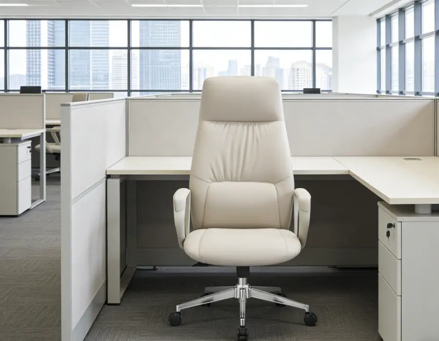 Executive Leather Office Chair | Class 3 Gas Lift | One-Stop Office Furniture Factory — view 1