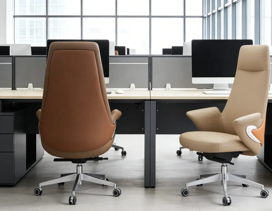 Commercial Executive Leather Chair | Heavy Duty Structure | Project & Wholesale Only — view 1