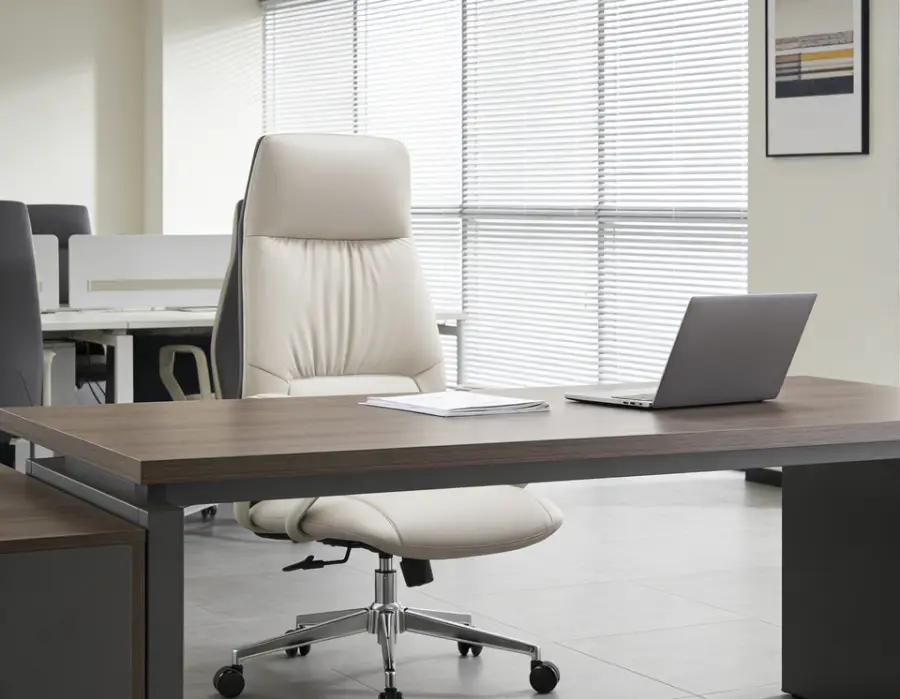 Executive Leather Office Chair | Class 3 Gas Lift | One-Stop Office Furniture Factory — image 3