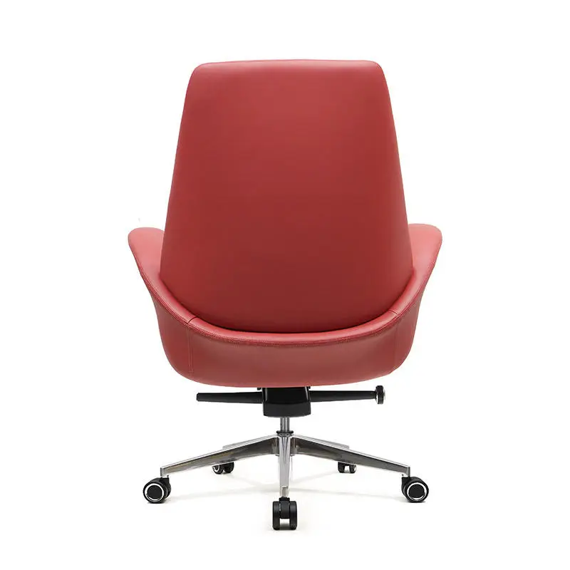 Modern Design Mid Back Boss Leather Chair Office Use — image 2