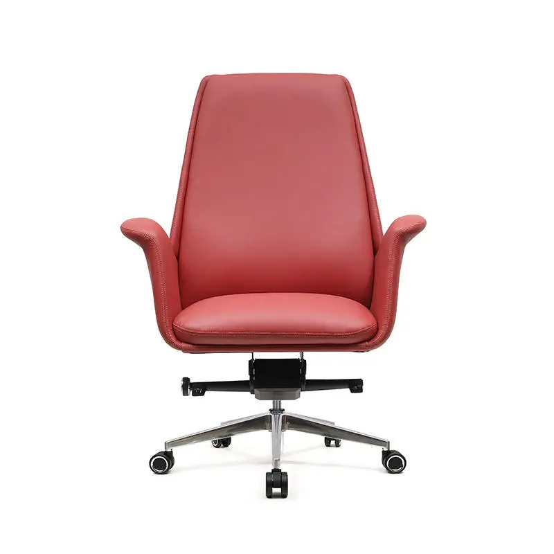 Modern Design Mid Back Boss Leather Chair Office Use — image 5