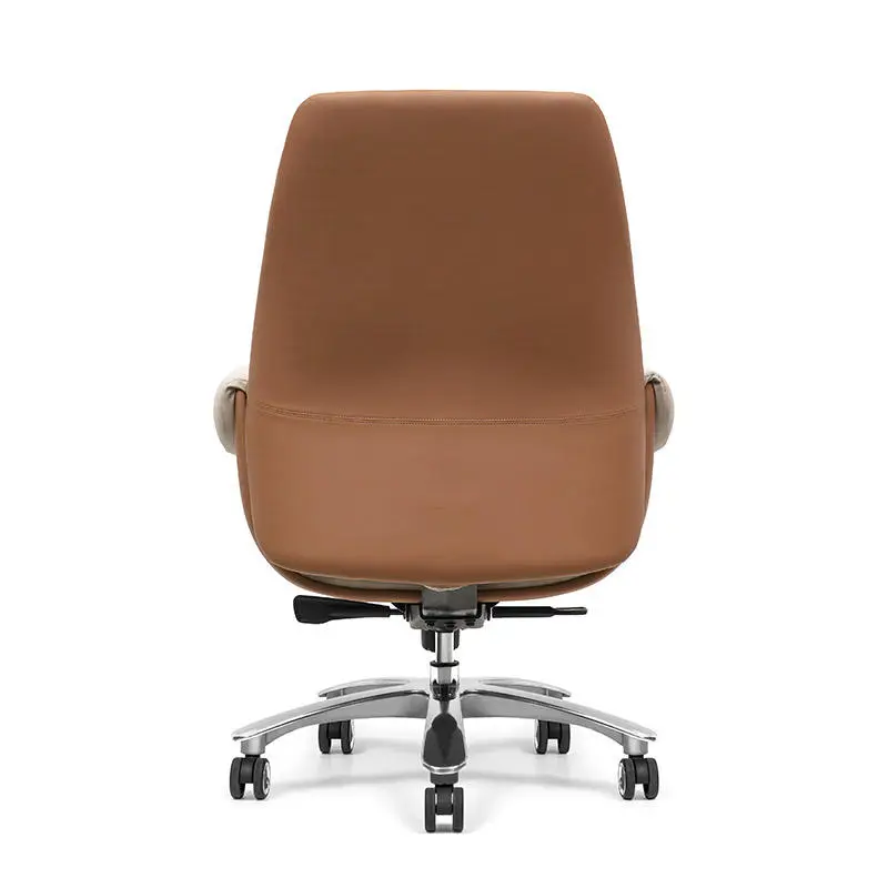 Modern Design Mid Back Boss Leather Chair Office Use — image 4