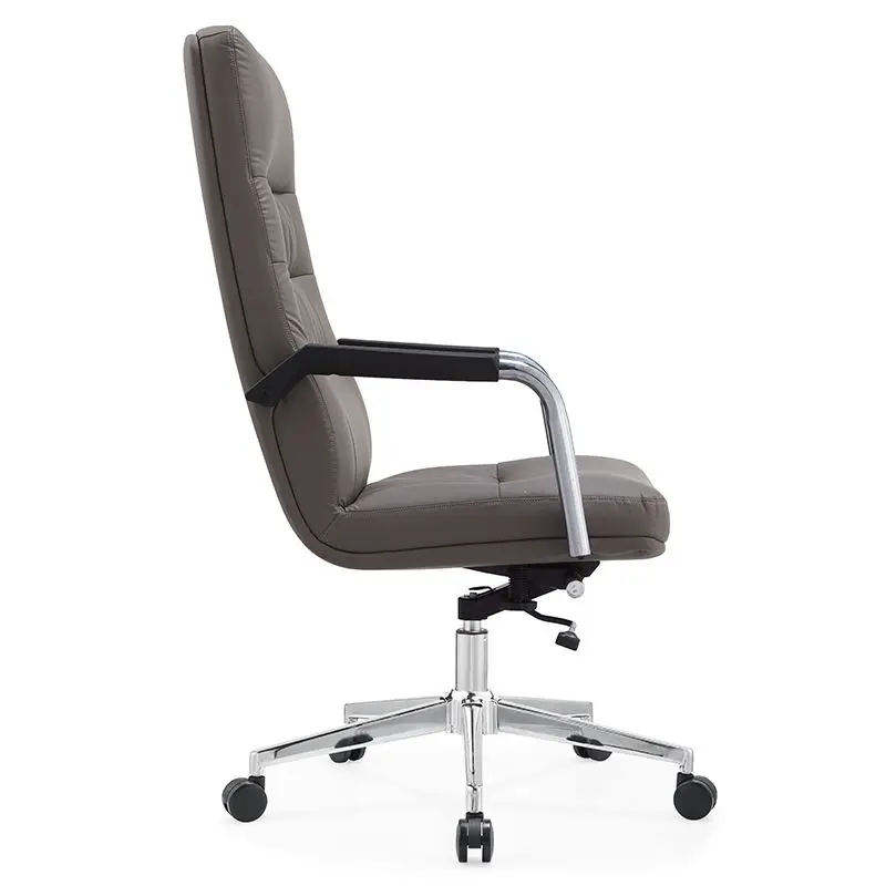 1901A High Back Ergonomic Swivel Reclining PU Leather Height Adjustable Modern Office Chair for Home Office Use — image 4